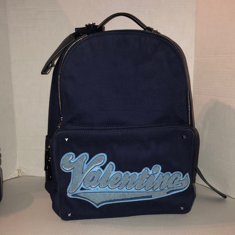 Valentino Garavani Denim Backpack